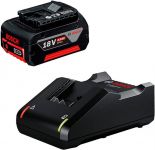 Набір акумуляторів та ЗП Bosch GBA 18В 4.0Ач і ЗП GAL 18В-40 Набір акумуляторів та ЗП Bosch GBA 18В 4.0Ач і ЗП GAL 18В-40