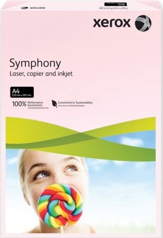 Папір Xerox кольоровий SYMPHONY Pastel Pink (80) A4 500арк.