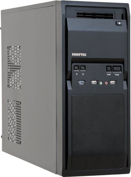 Корпус CHIEFTEC Libra LG-01B, без блока живлення, 1xUSB3.0, 2xUSB2.0, ATX, Black