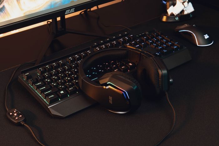 Гарнітура 2E GAMING HG315 RGB USB 7.1 Black