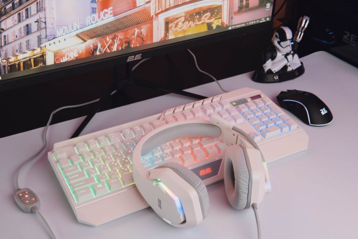 Гарнітура 2E GAMING HG315 RGB USB 7.1 White