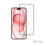 Захисне скло 2E для Apple iPhone 15 Plus(6.7), 2.5D FCFG,(1 Pack),black border