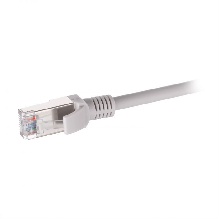 Патч-корд 2E САТ 5e, FTP, 3м, 26AWG, RJ45, 7/0.16, Cu, LSZH, сірий