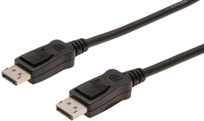 Кабель Digitus DisplayPort (AM/AM) 1m, black