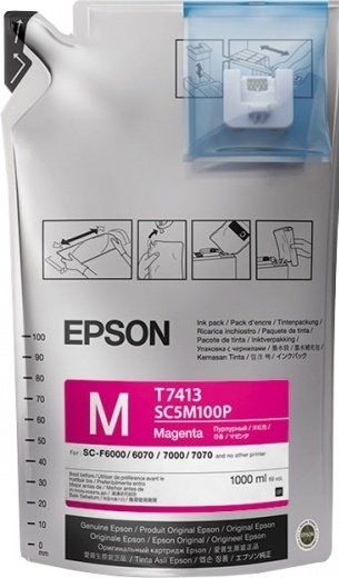 Чорнила Epson для SC-F6000/7000 UltraChrome DS Magenta (1Lx6packs)