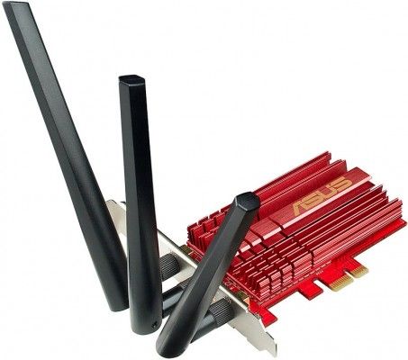 WiFi-адаптер ASUS PCE-AC68 AC1900 PCI Express