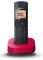 Радіотелефон DECT Panasonic KX-TGC310UCR Black Red