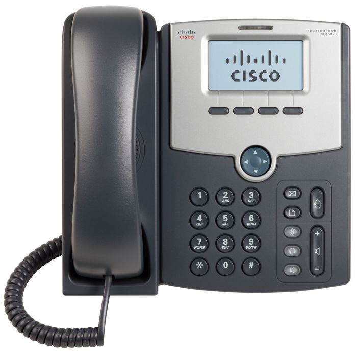 IP-телефон Cisco SB 1 Line IP Phone With Display, PoE, PC Port