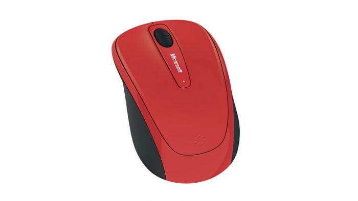 Миша Microsoft Mobile 3500 WL Flame Red