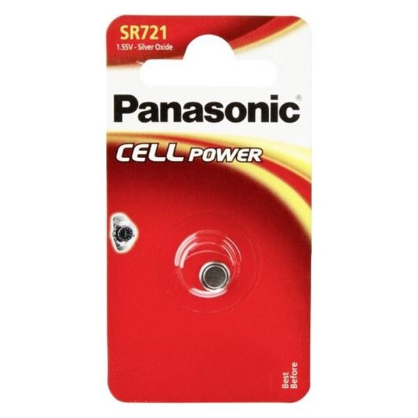 Батарейка Panasonic срібло-цинкова SR721(361, V361, D361) блістер, 1 шт.