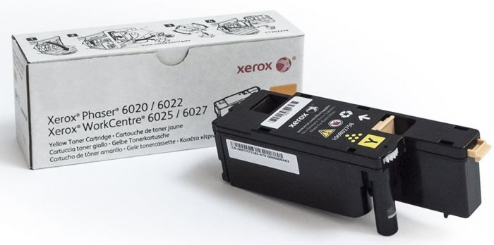 Картридж Xerox Phaser 6020/6022/WC6025/6027 Yellow