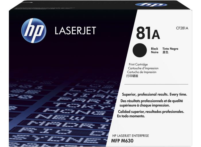 Картридж HP 81A LJ M604n/dn/M605n/dn/x/M606n/dn/x/ M630h/f/dn/z Black