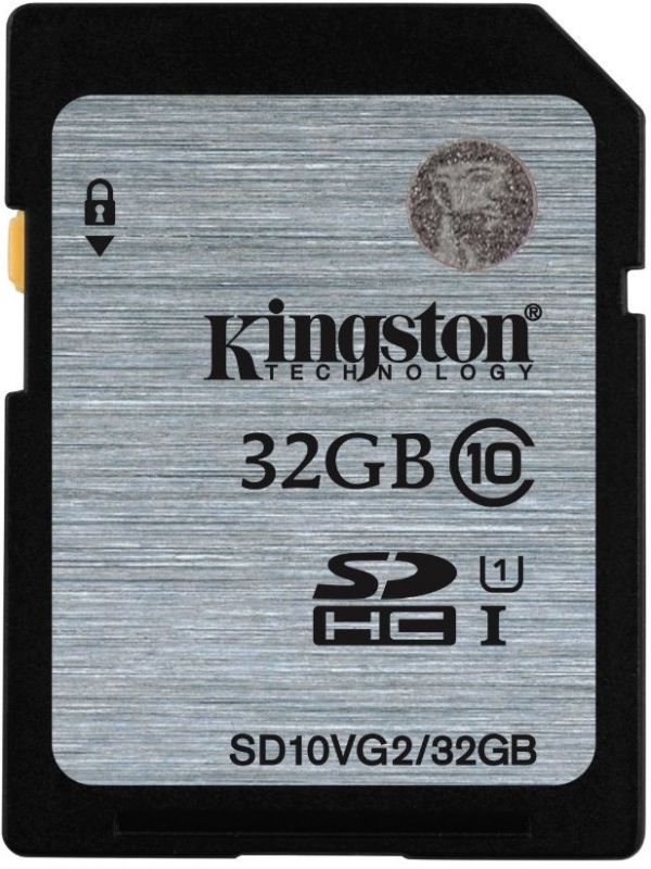 Карта пам'яті Kingston SD  32GB  C10 UHS-I R45MB/s