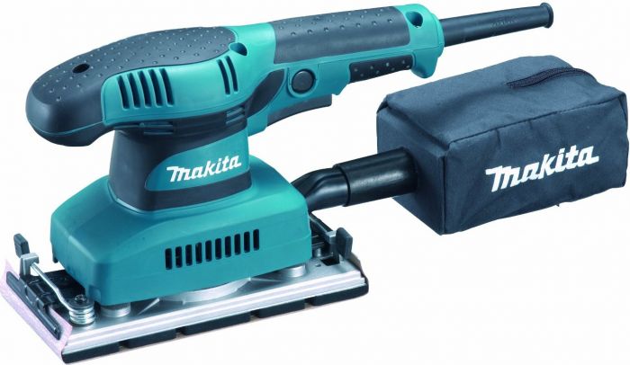 Вібраційна шліфмашина Makita BO3710, 190Вт, 93x 85 мм, 22000 об/хв, 1.6 кг