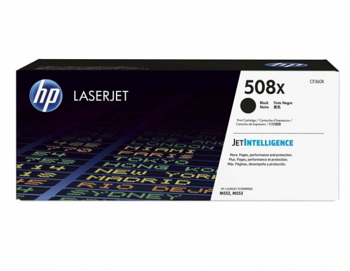 Картридж HP 508X CLJ M552dn/M553dn/n/x Black