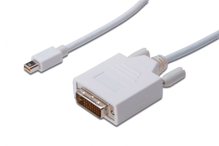 Кабель ASSMANN MiniDisplayPort to DVI (AM/AM) 1.0m, white