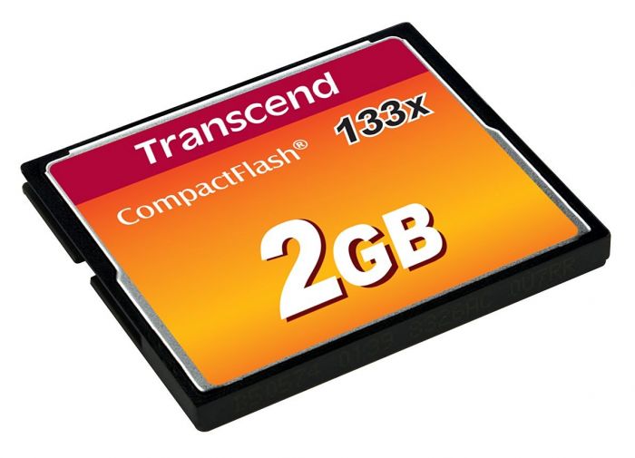 Карта пам'яті Transcend CompactFlash   2GB 133X