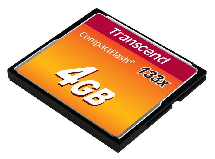 Карта пам'яті Transcend CompactFlash   4GB 133X