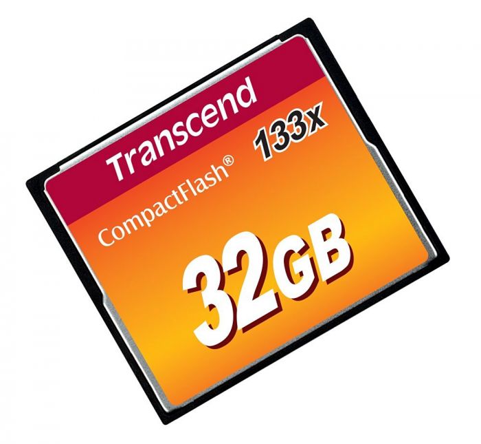 Карта пам'яті Transcend CompactFlash  32GB 133X