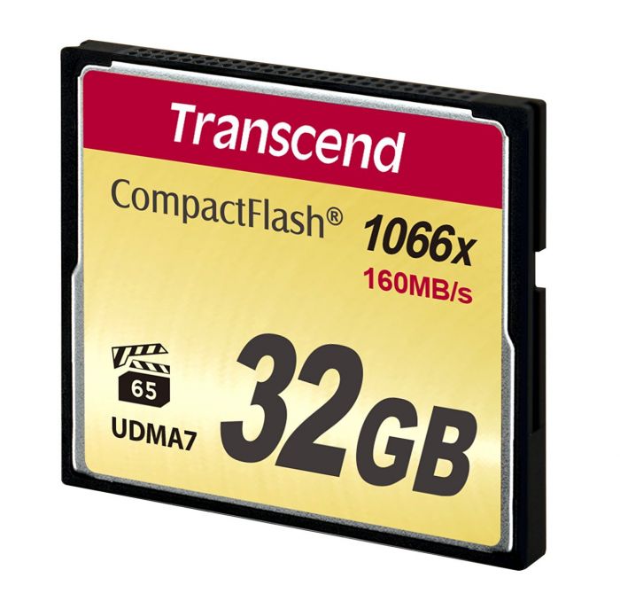 Карта пам'яті Transcend CompactFlash  32GB 1066X