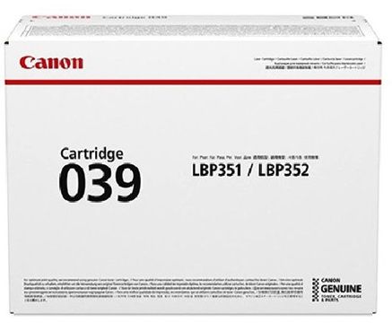 Картридж Canon 039 LBP351/352 Black (11000 стр)