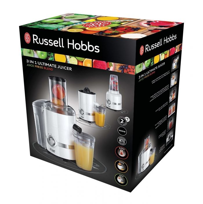 Соковижималка 3в1 Russell Hobbs 22700-56 ULTIMATE