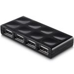 Концентратор USB 2.0, 4 порта Belkin USB Mobile Hub активний, з БЖ, Black/Чорний