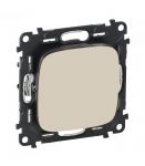 Перемикач 10АХ 250В, автоматичні клеми Слонова кістка, Valena ALLURE