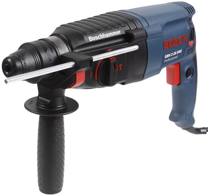 Перфоратор Bosch GBH 2-26 DRE, 800Вт, 2.7 Дж, 2.8 кг, L-кейс