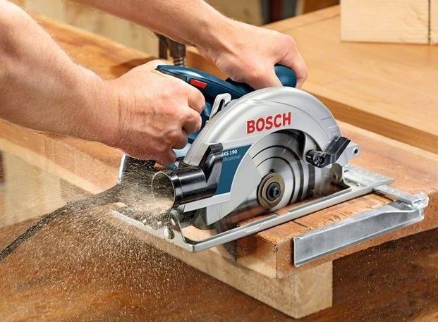 Пила дискова Bosch GKS 190, 1400Вт, 190мм