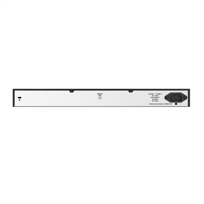 Комутатор D-Link DGS-1026MP 24x1GE c PoE, 2xSFP/GE, 370W