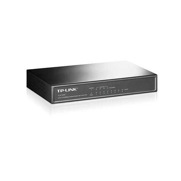 Комутатор TP-LINK TL-SF1008P 8xFE/PoE 65W некерований