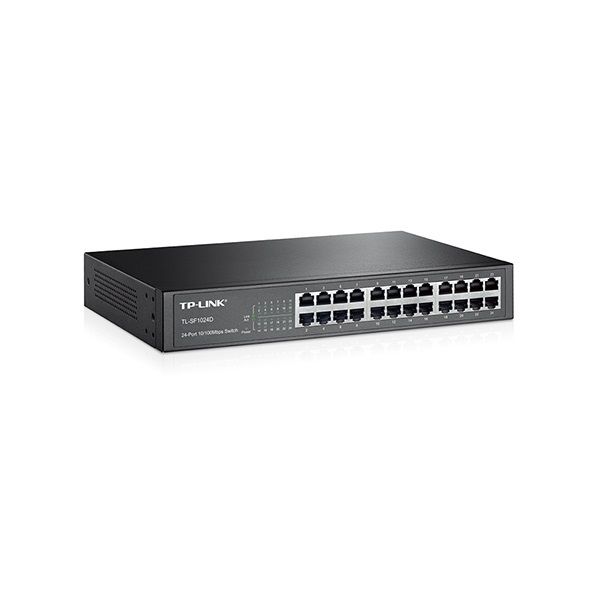 Комутатор TP-LINK TL-SF1024D 24xFE некерований 13" 1U