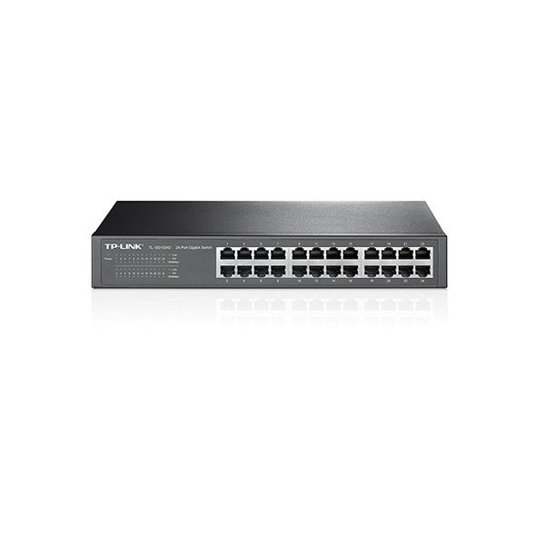 Комутатор TP-LINK TL-SG1024D 24xGE некерований 13" 1U