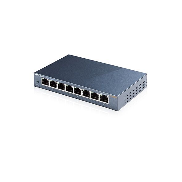 Комутатор TP-LINK TL-SG108 8xGE некерований Метал. корпус