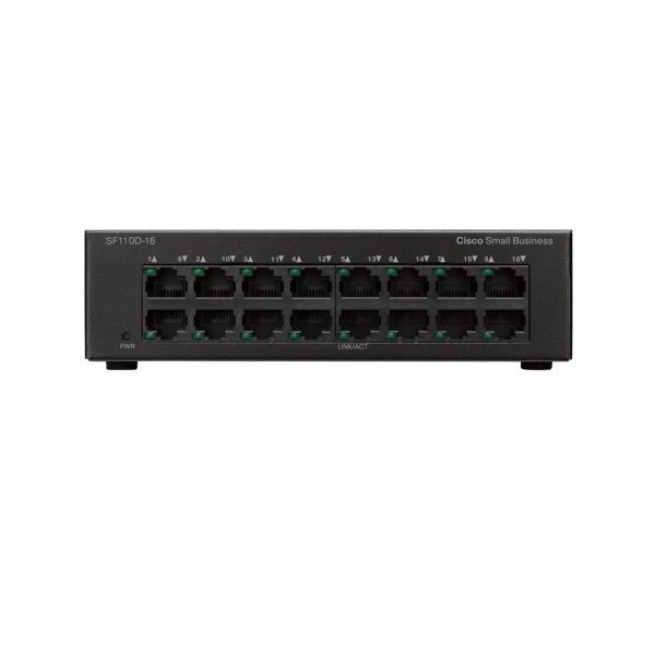 Комутатор Cisco SB SG110-16 16-Port Gigabit Swith