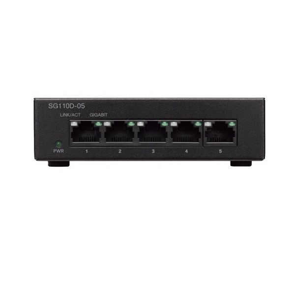 Комутатор Cisco SB SG110D-05 5-Port Gigabit Desktop Switch