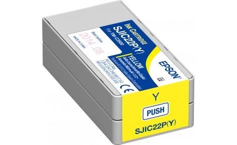 Картридж Epson SJIC22P TM-C3500 Yellow