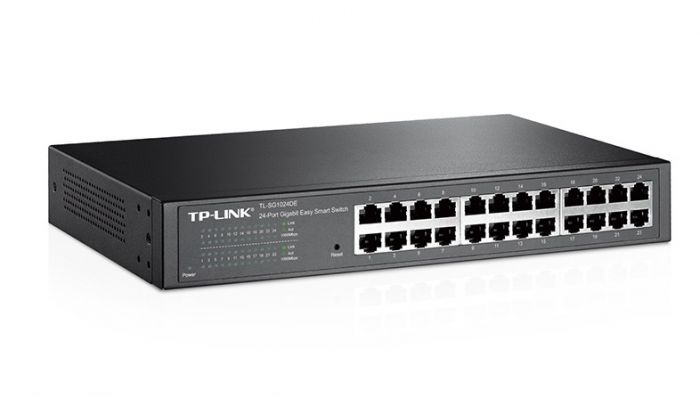 Комутатор TP-LINK TL-SG1024DE 24xGE EasySmart 13" 1U