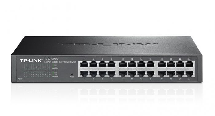 Комутатор TP-LINK TL-SG1024DE 24xGE EasySmart 13" 1U