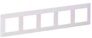 Рамка 5 постів Білий, Valena LIFE