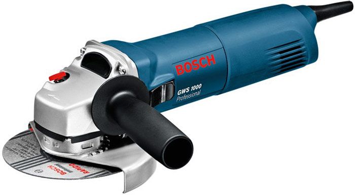 Шліфмашина кутова Bosch GWS 1000, 1000Вт, 125мм, 11000об/хв