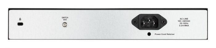 Комутатор D-Link DGS-1100-10MP 8xGE PoE 2xSFP, 130Вт, EasySmart