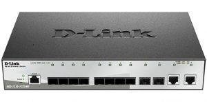 Комутатор D-Link DGS-1210-12TS/ME 10xSFP, 2xGE