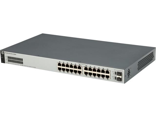 Комутатор HP 1820-24G Smart Switch, 24xGE+2xGE-SFP ports, L2, LT Warranty