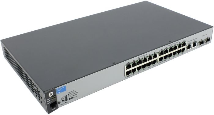 Комутатор HPE Aruba 2530-24 24x10/100+2xGE-T+2xGE-SFP, L2, LT Warranty