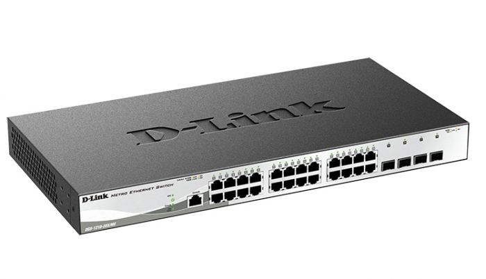 Комутатор D-Link DGS-1210-28X/ME 24xGE, 4xSFP+