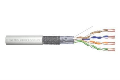 Кабель DIGITUS CAT 5e SF-UTP, 305m, AWG 24/1, PVC, сірий