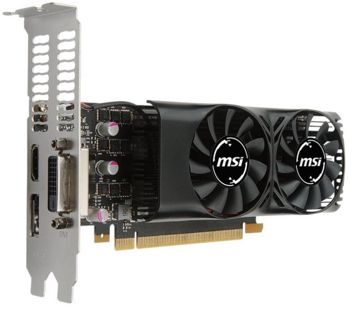Вiдеокарта MSI GeForce GTX1050TI 4GB DDR5 Low profile