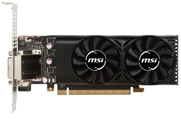 Вiдеокарта MSI GeForce GTX1050TI 4GB DDR5 Low profile